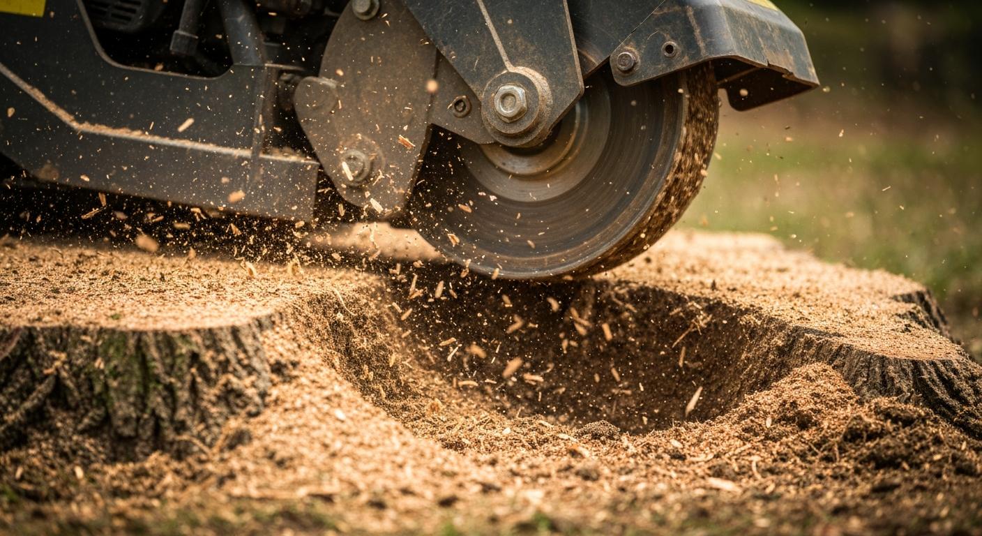 Signs You Need Professional Stump Grinding Services