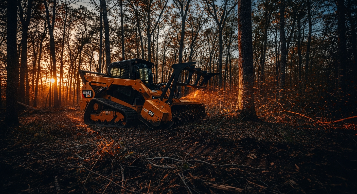 Land clearing equipment