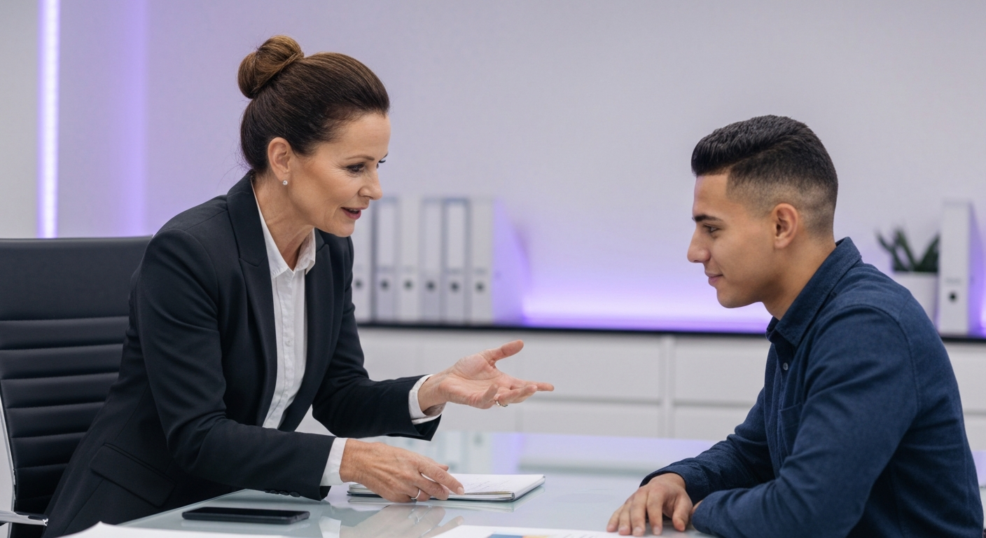 Equipo trabajando en estrategias