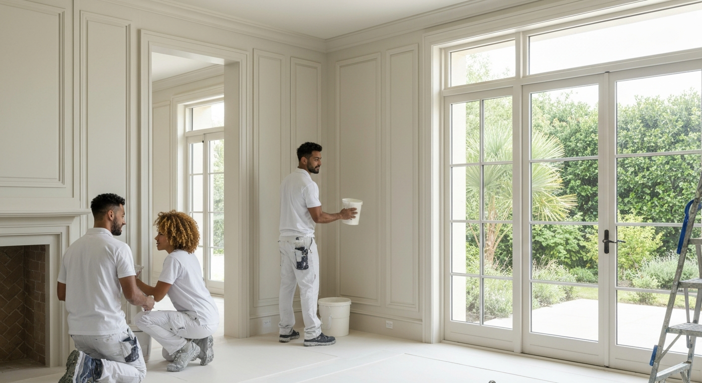 Hallway & Staircase Painting in Mandeville