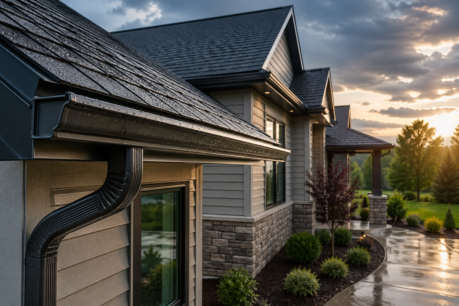 Expert Gutters & Exterior Services in St Louis MO by ACI Roofing and Exteriors