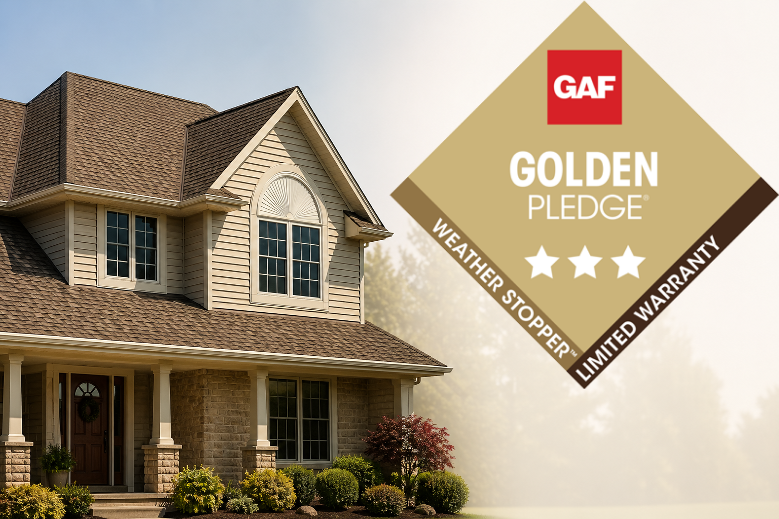 GAF Golden Pledge Weather Stopper Limited Warranty