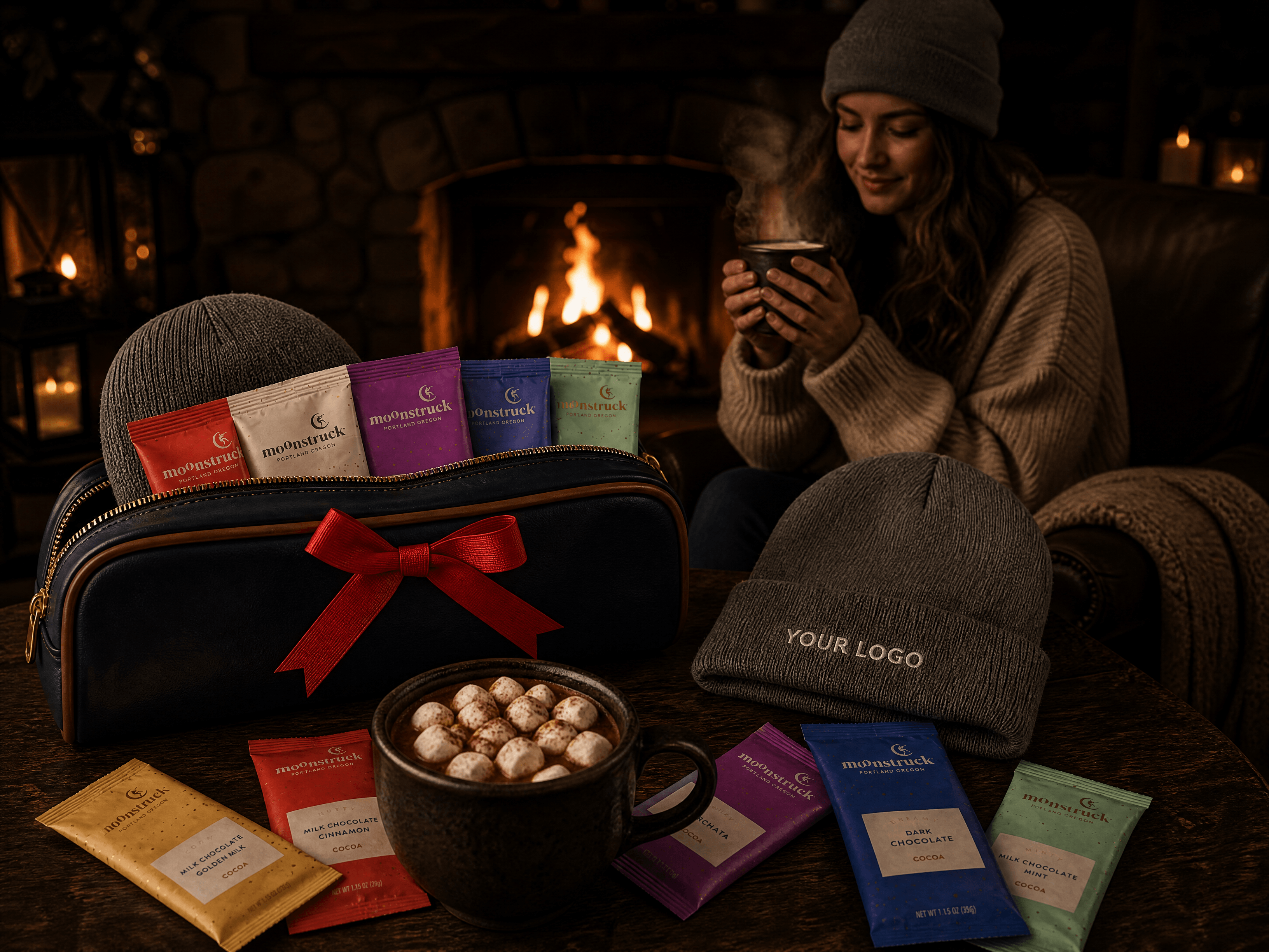 Cocoa Beanie curated gift box