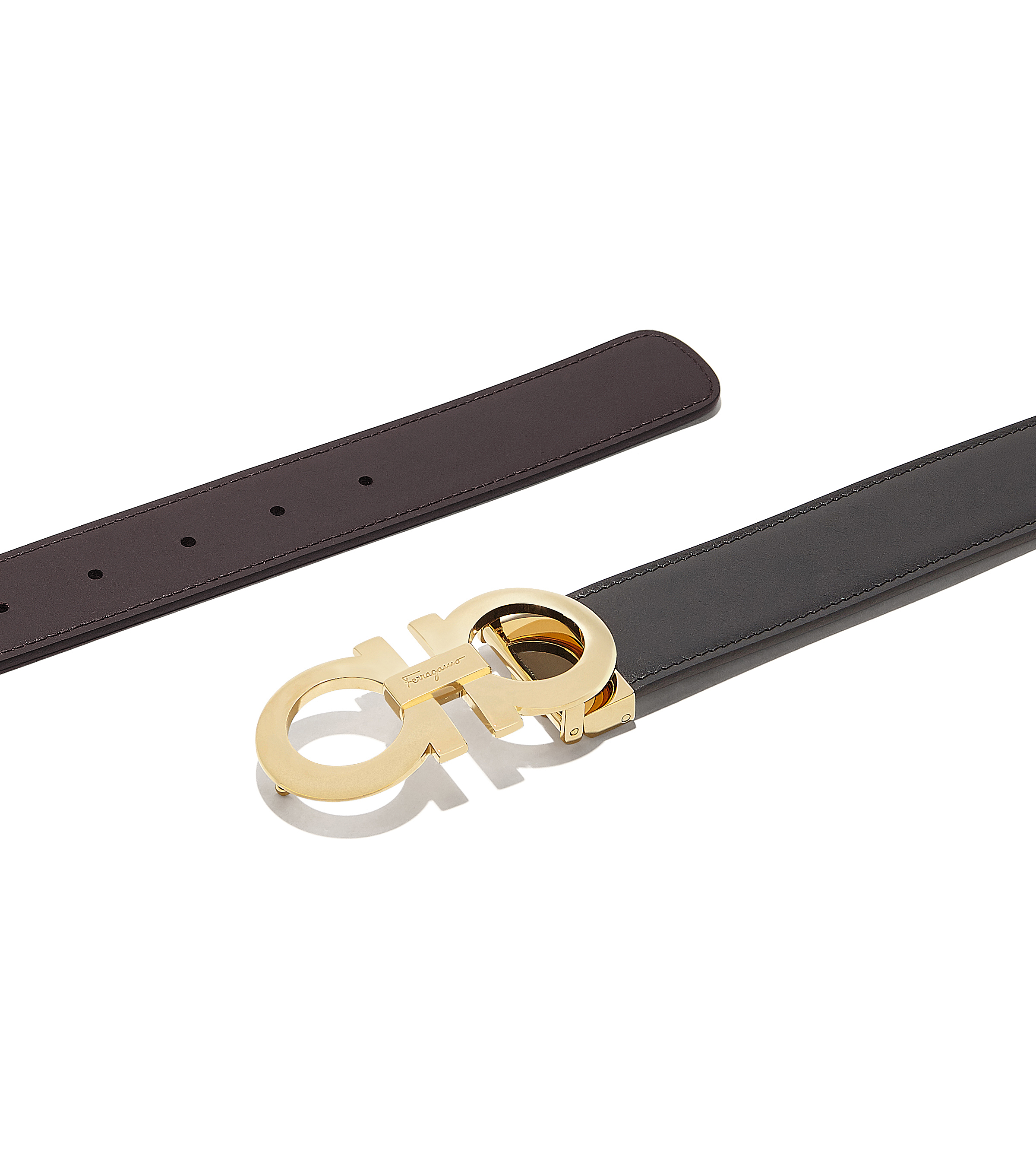 Ferragamo Gancini Reversible Belt