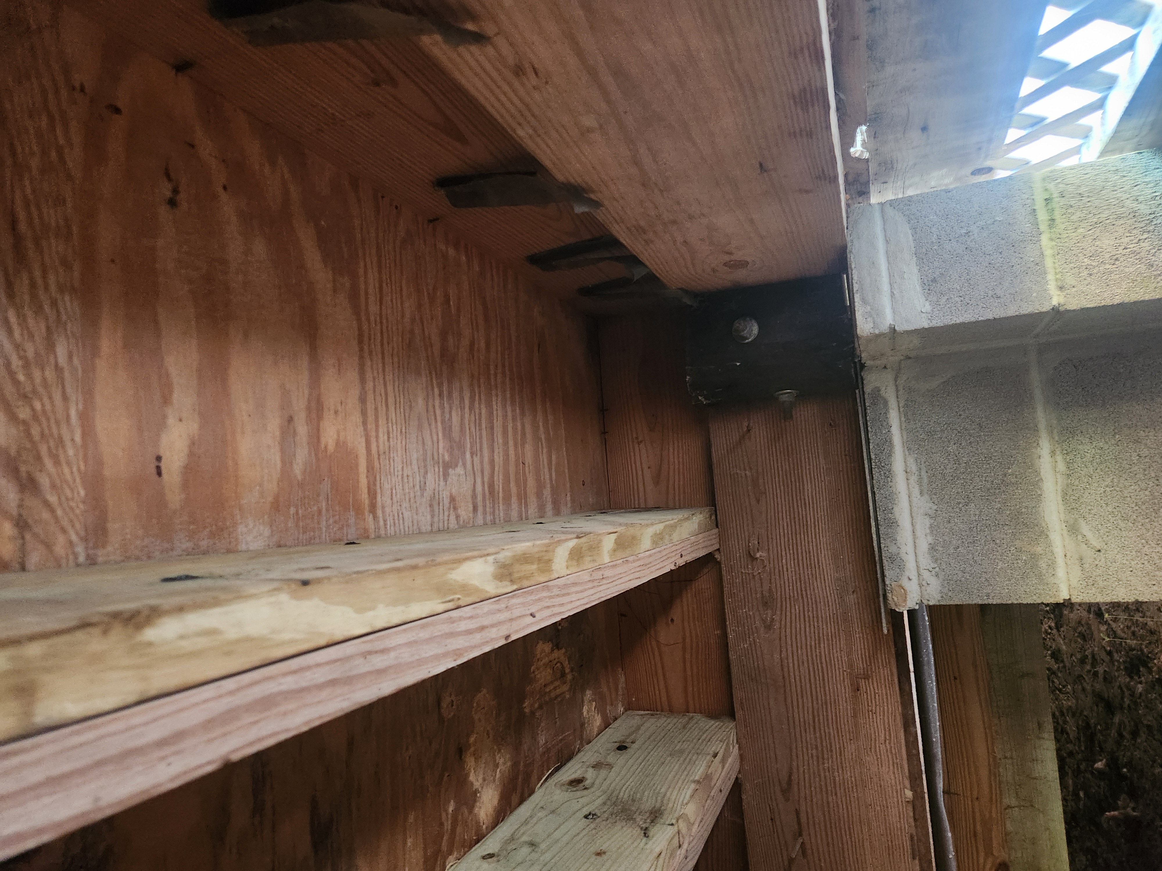 Foundation Wood Framing project in St Tammany