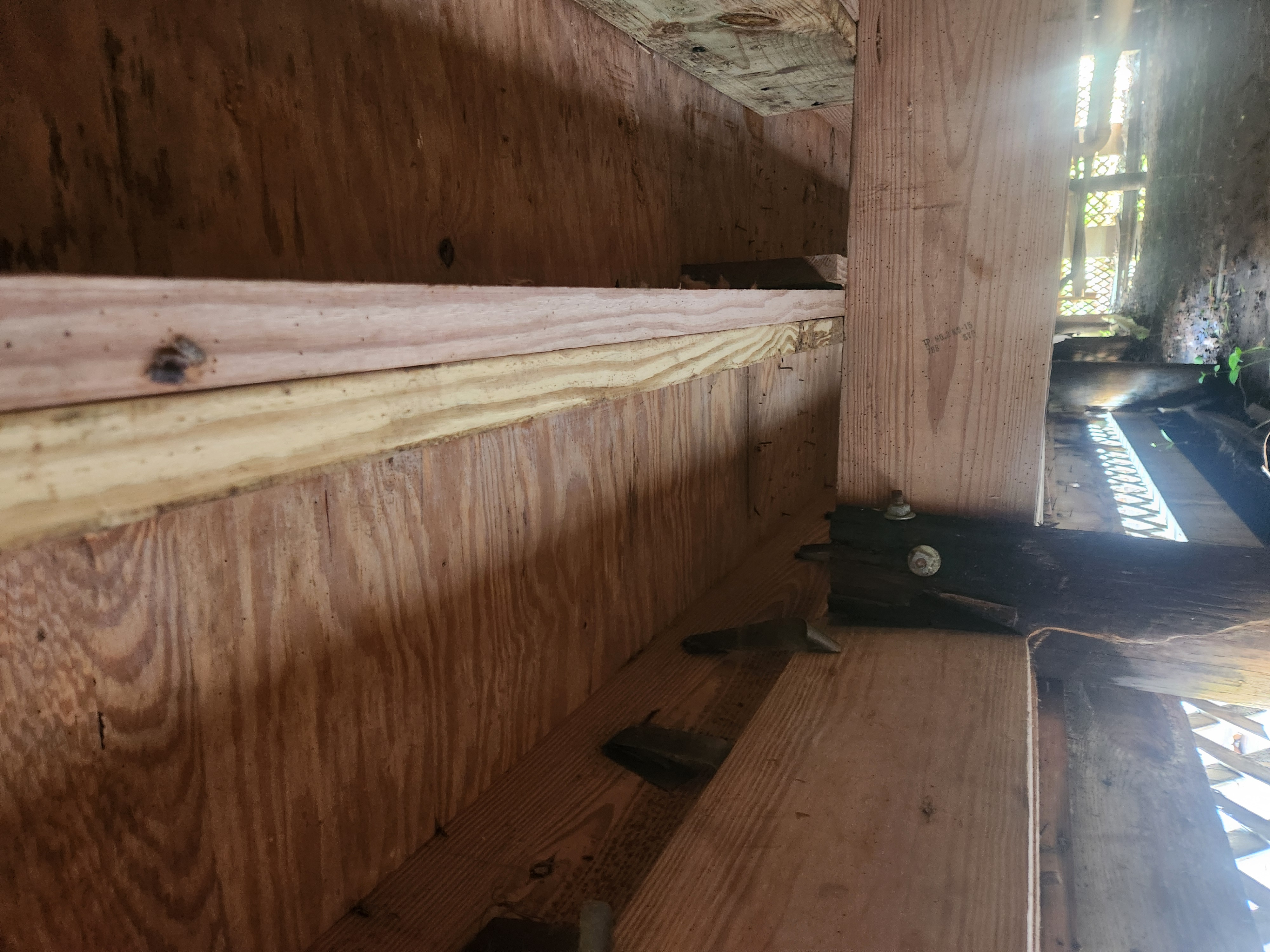 Crawlspace Beam Reinforcement project in St Tammany