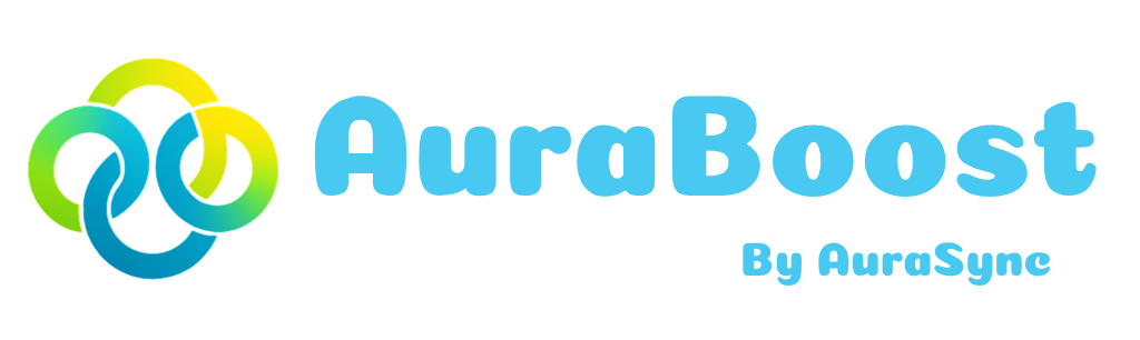 AuraBoost Logo