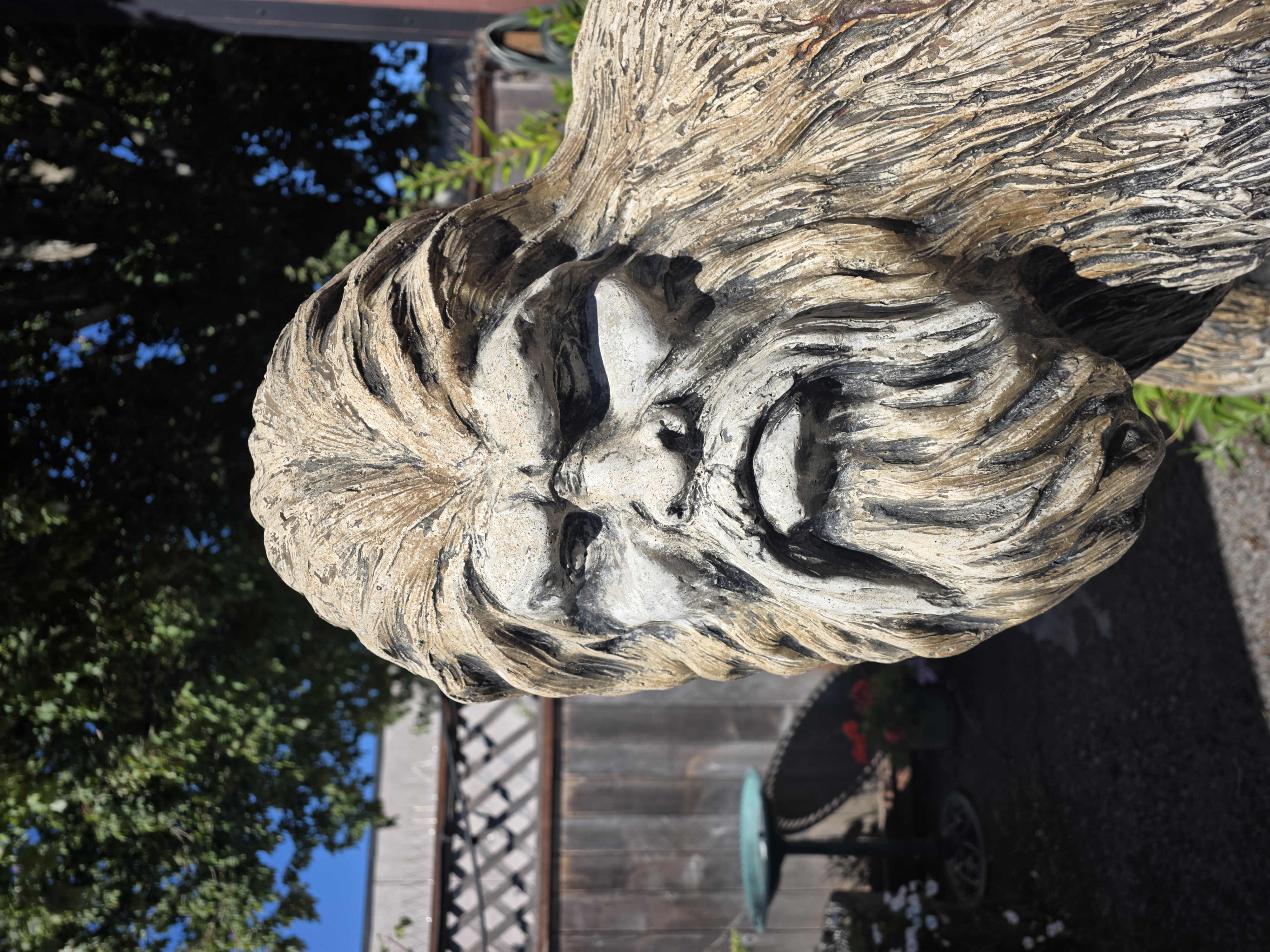 Bigfoot Gary statue at Wildhorse Bar & Grill