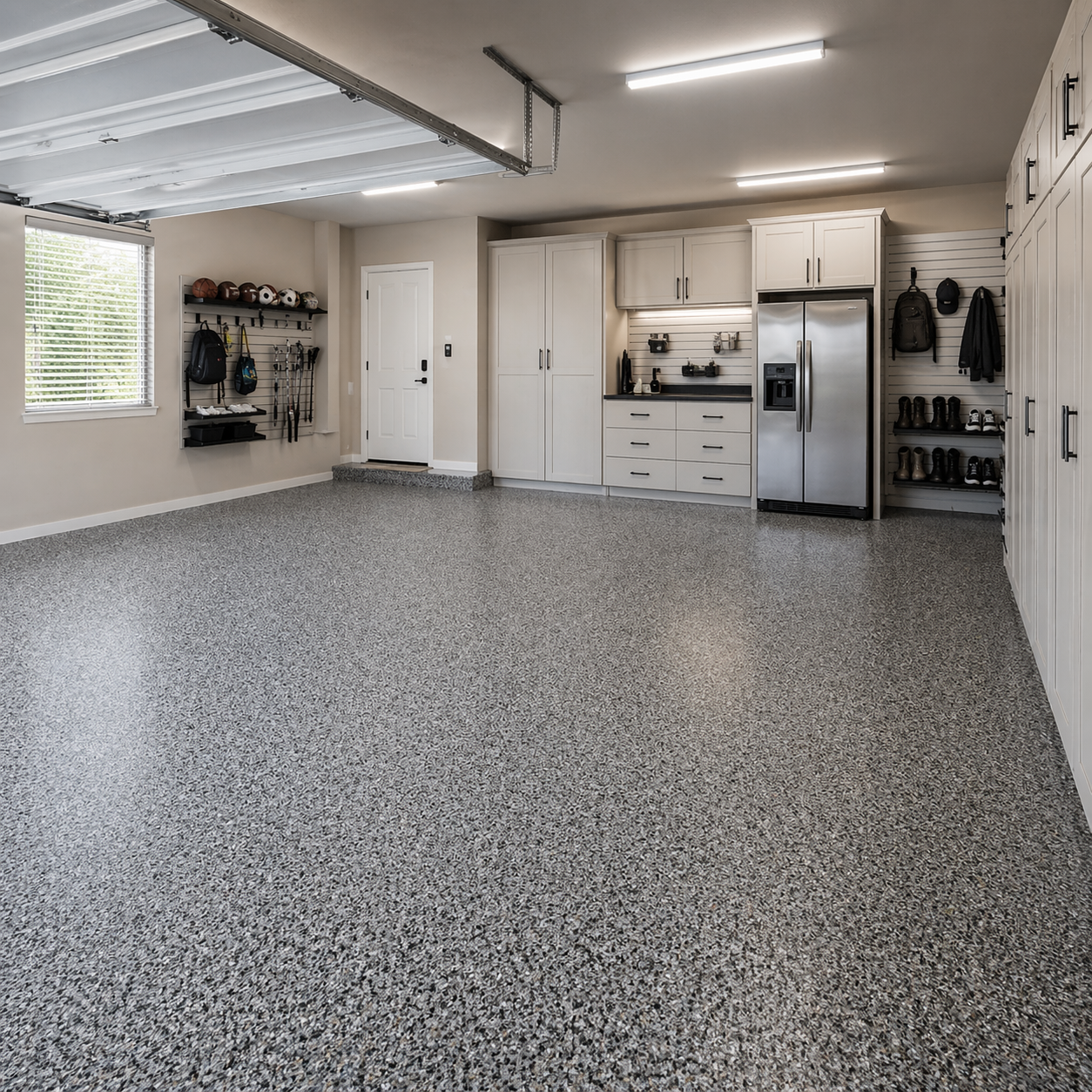 Clean & Bright Garage
