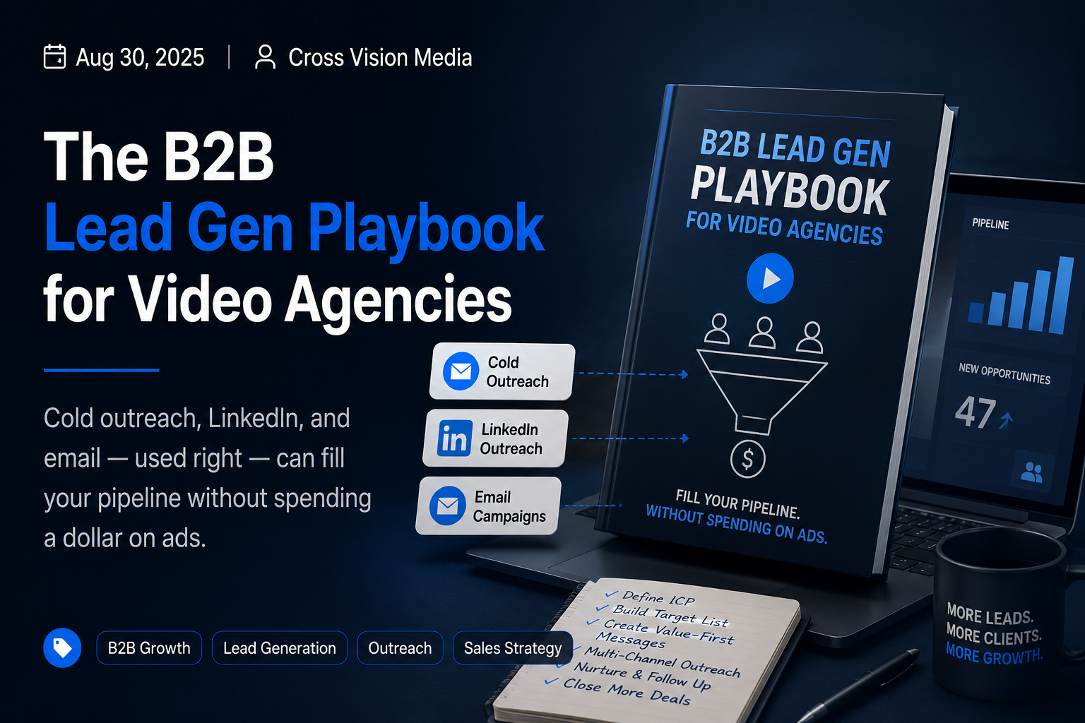 The B2B Lead Gen Playbook for Video Agencies The B2B Lead Gen Playbook for Video Agencies - Video production and digital marketing insights from Cross Vision Media
