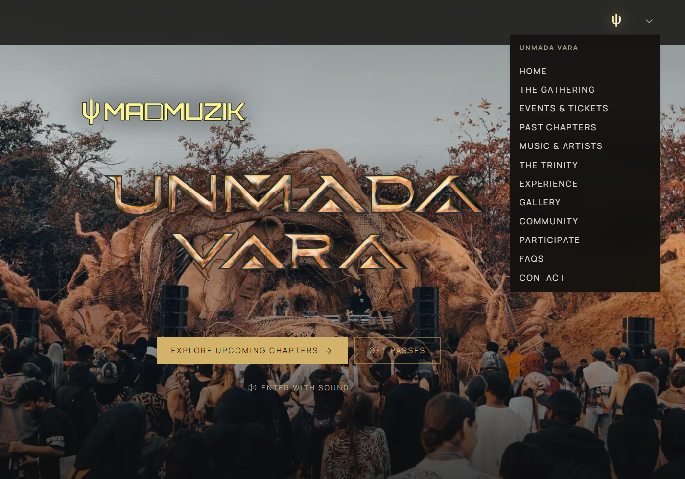 UNMADA VARA website preview