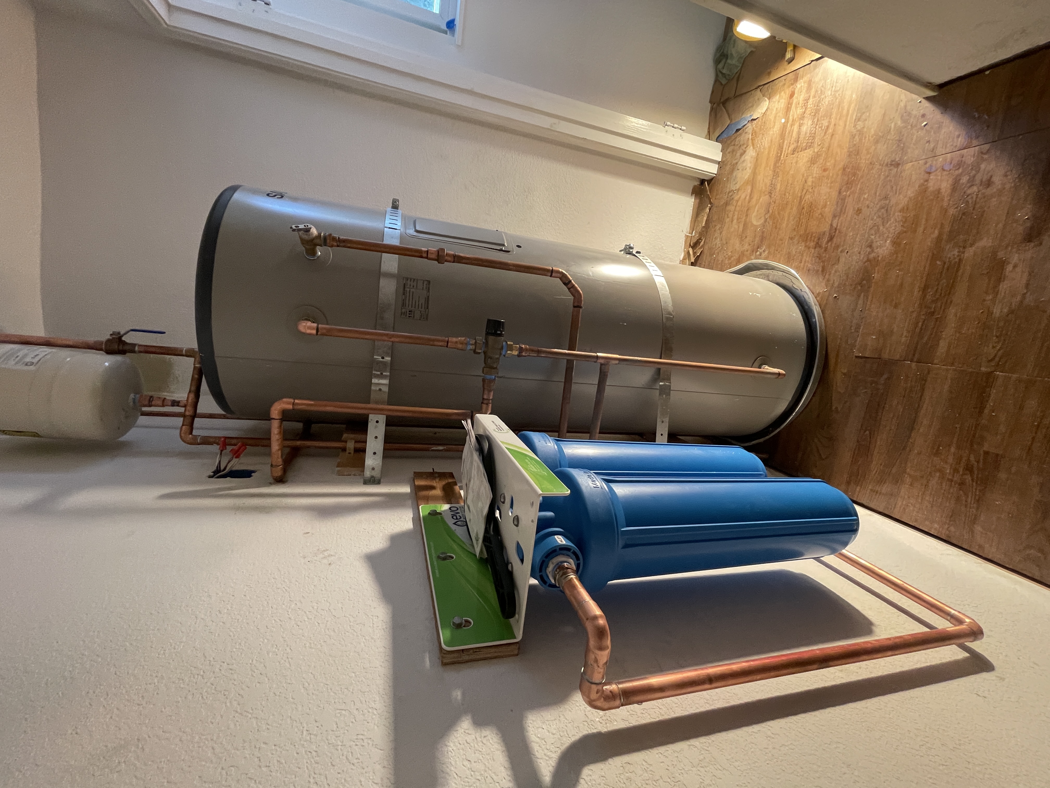 Water Filtration System and Water Heater Installation San Jose