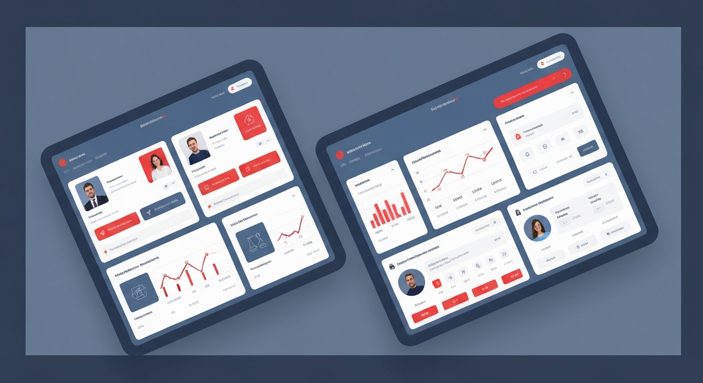 Legal and Financial CRM Dashboard