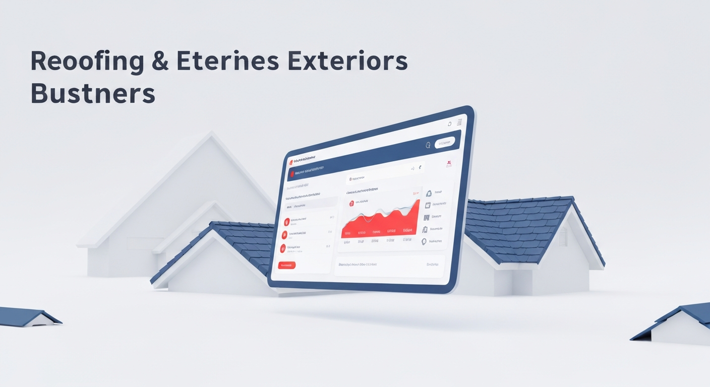 Roofing & Exteriors CRM Dashboard