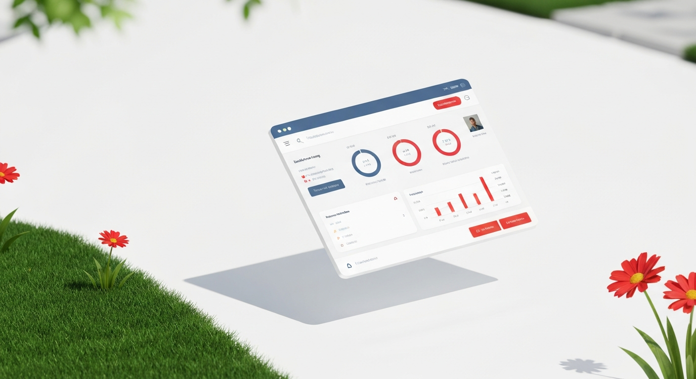 Landscaping CRM Dashboard