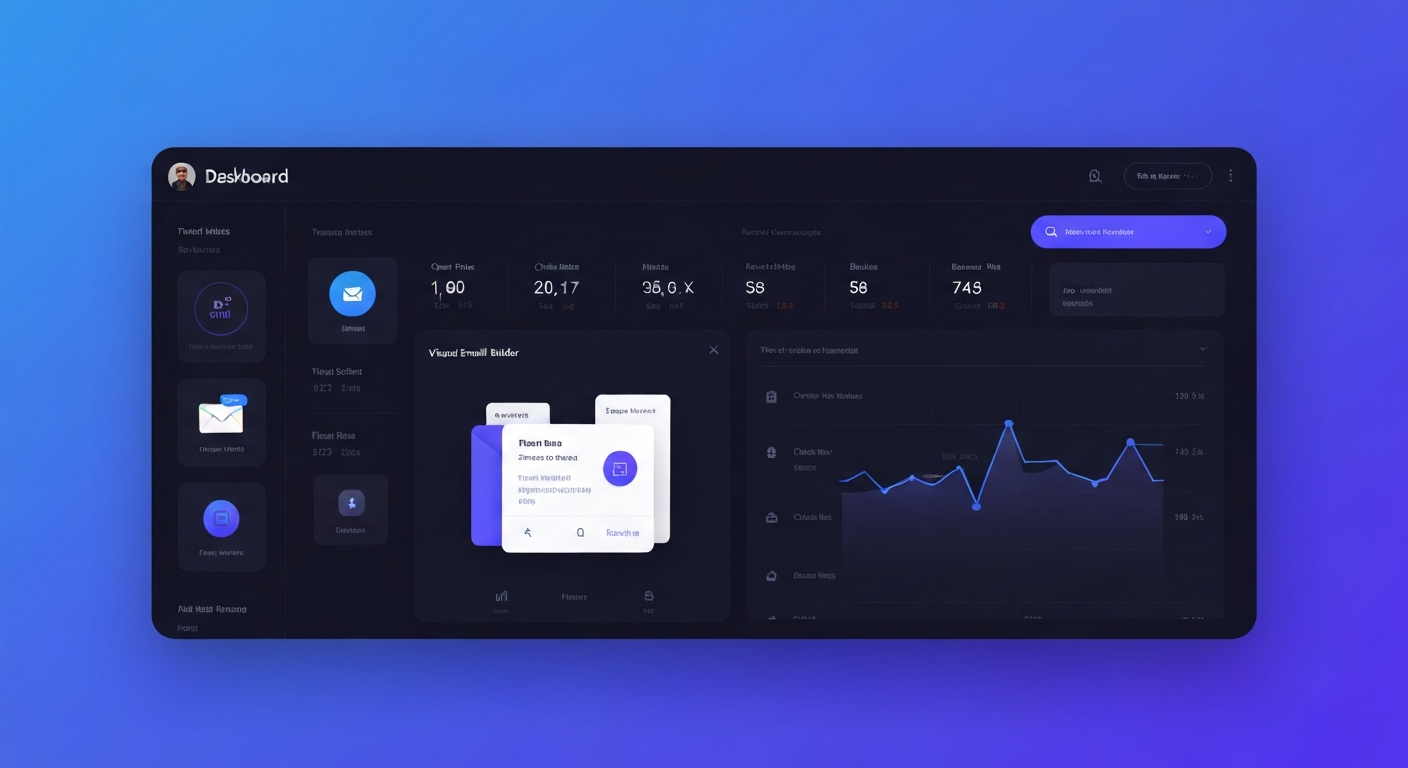 Email Visual Builder Interface