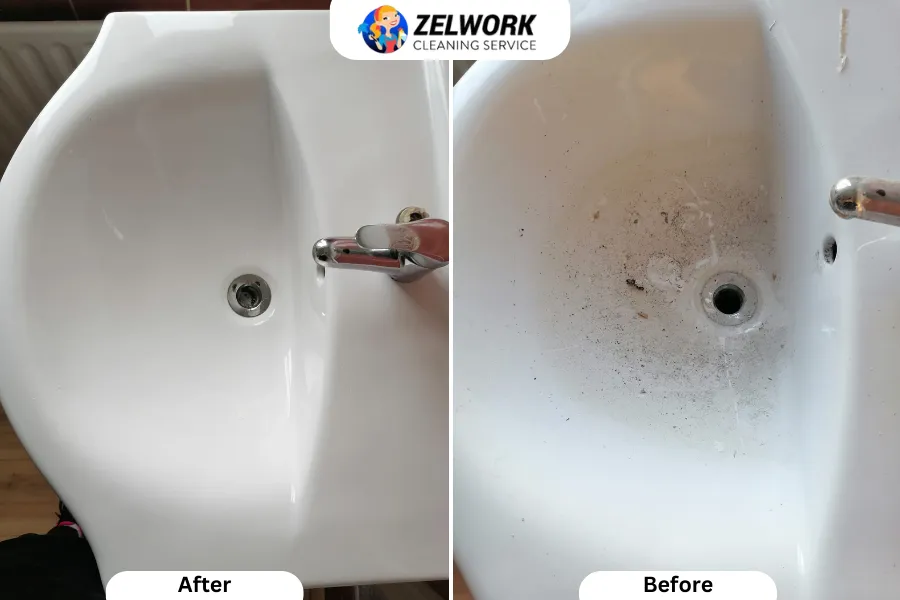 Before and After Cleaning Result 2