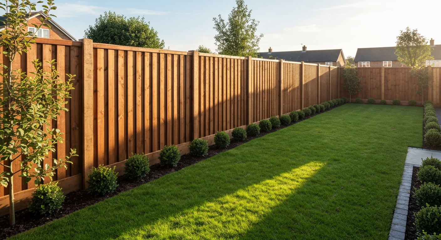 Close board fencing installed in Wakefield