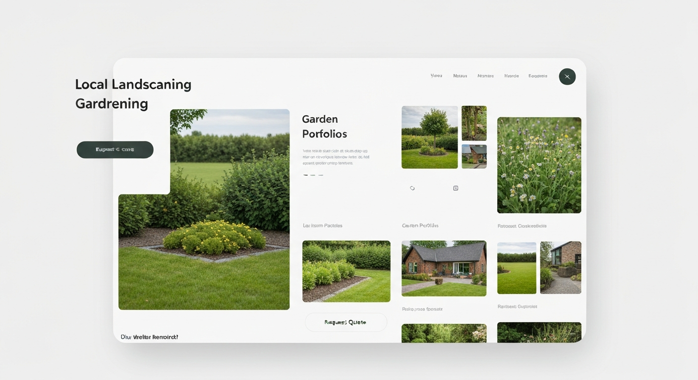 Landscapers & Builders Website Demo