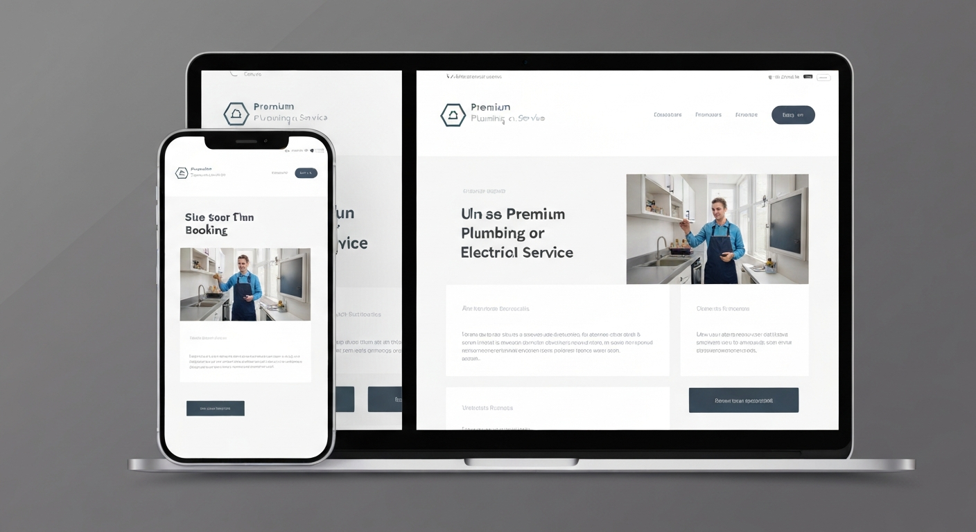 Trade Business Website Demo Preview