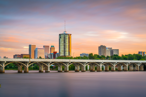 Skyline of Tulsa Oklahoma