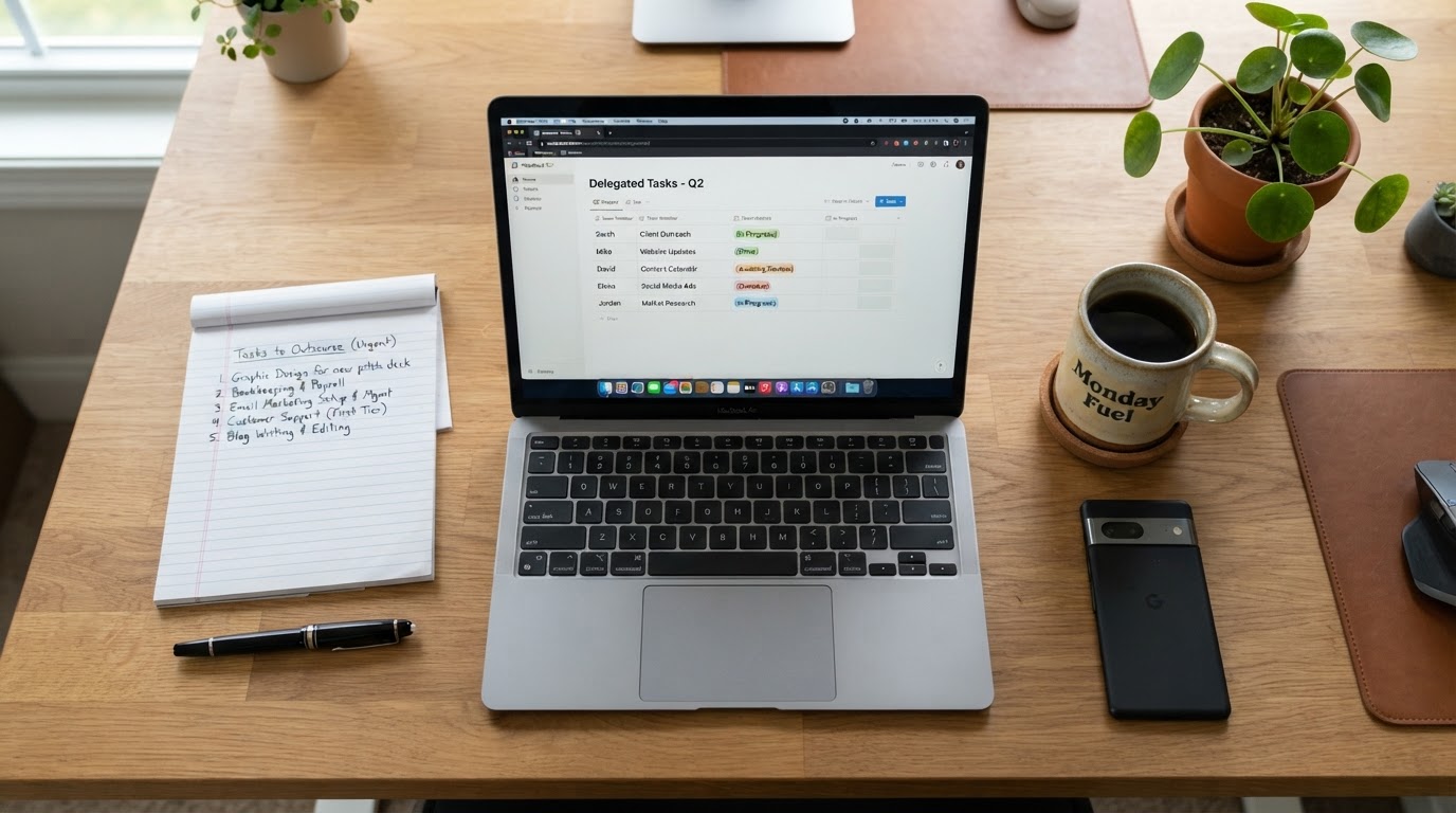 Virtual Assistant Services for Entrepreneurs: What Founders Should Delegate First