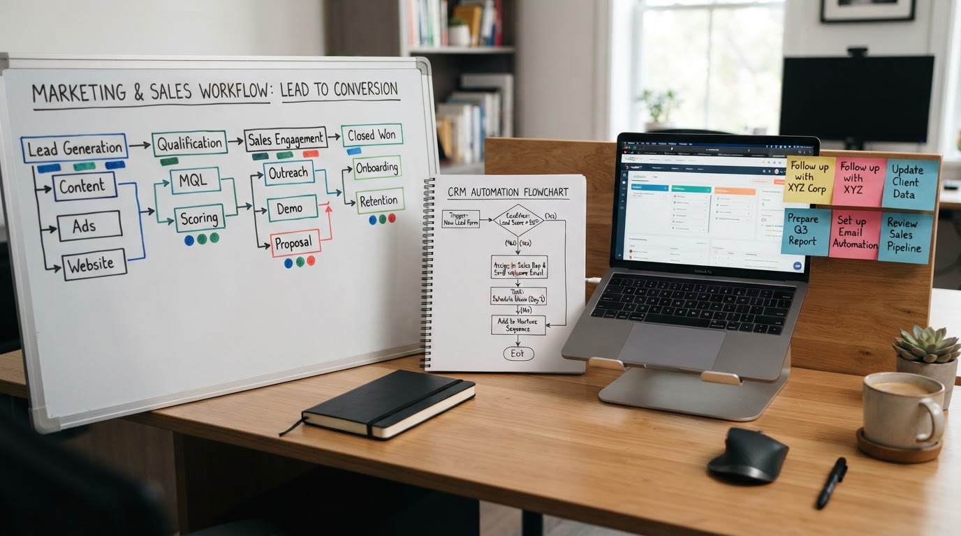 CRM Virtual Assistant Workflow: Daily, Weekly & Monthly Tasks