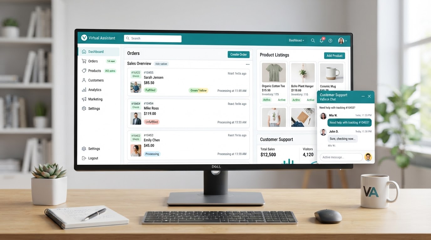 Shopify Virtual Assistant: Tasks, Skills & What Store Owners Should Delegate