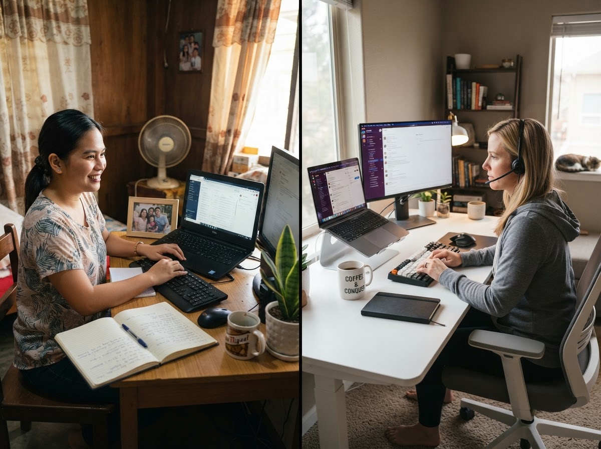 Filipino VA vs US-Based VA: Cost, Communication, Time Zones & Best Fit
