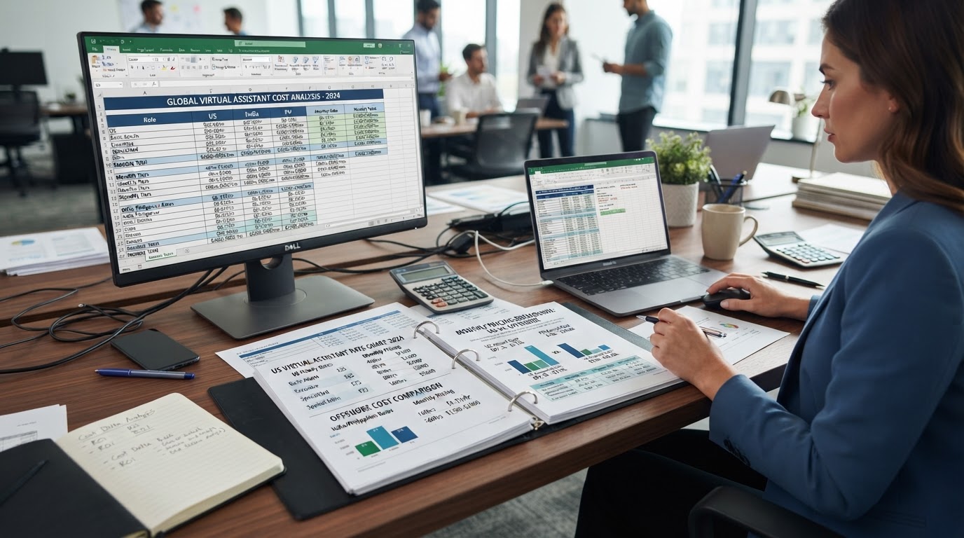 Virtual Assistant Cost in the USA: 2026 Rates, Monthly Pricing & Offshore Comparison