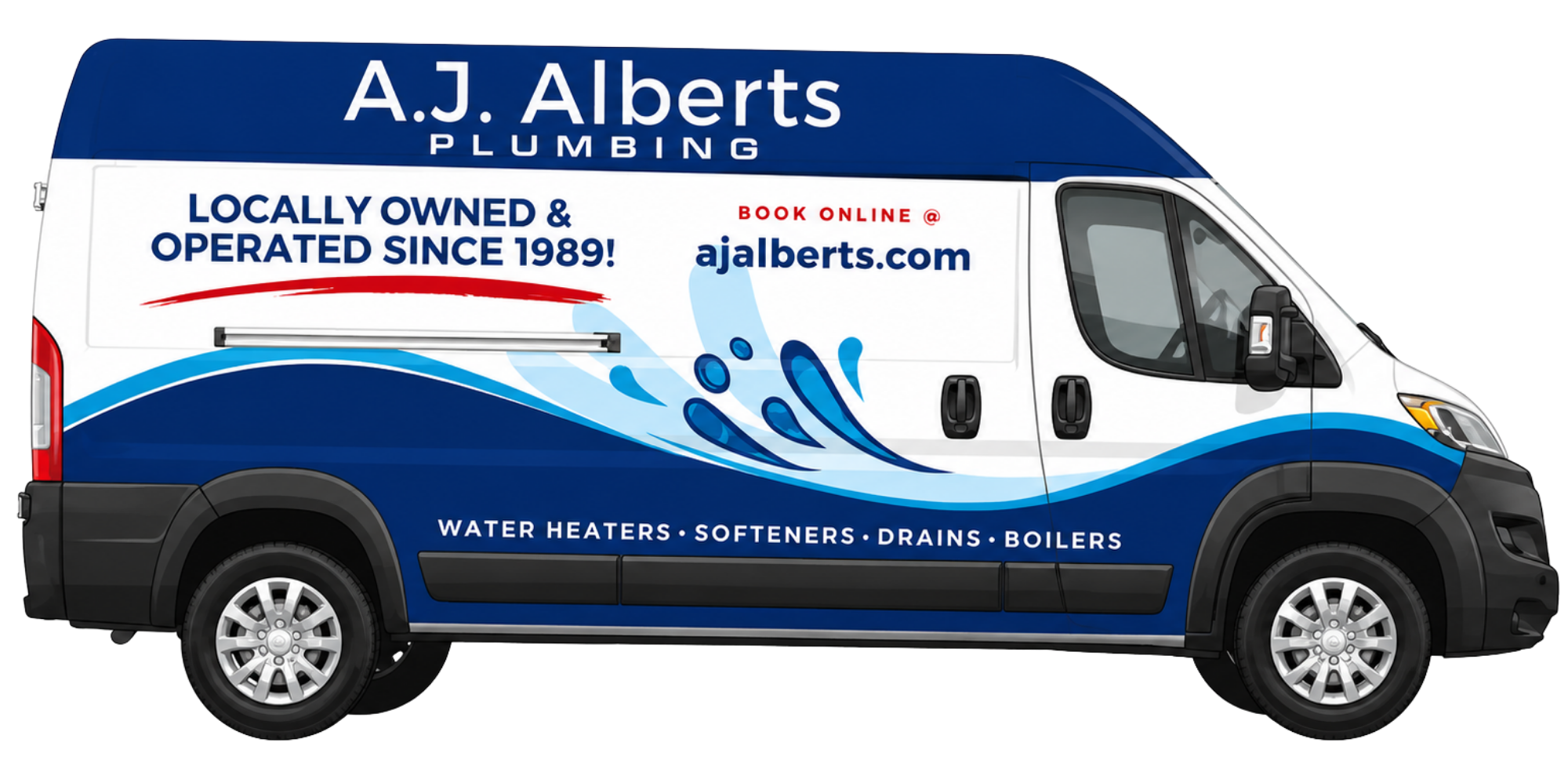 AJ Alberts Service Van