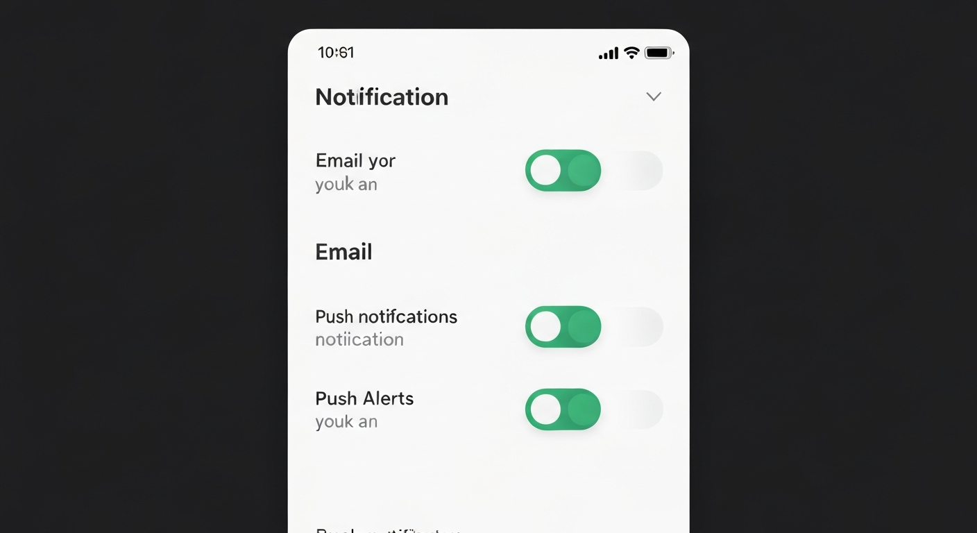 Notification settings tutorial