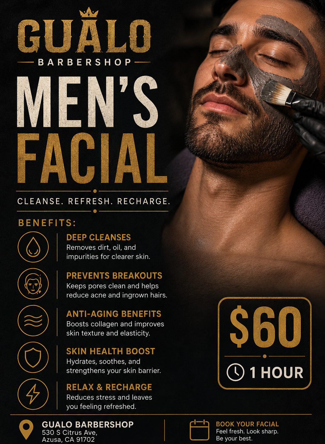 Men's Facial Experience