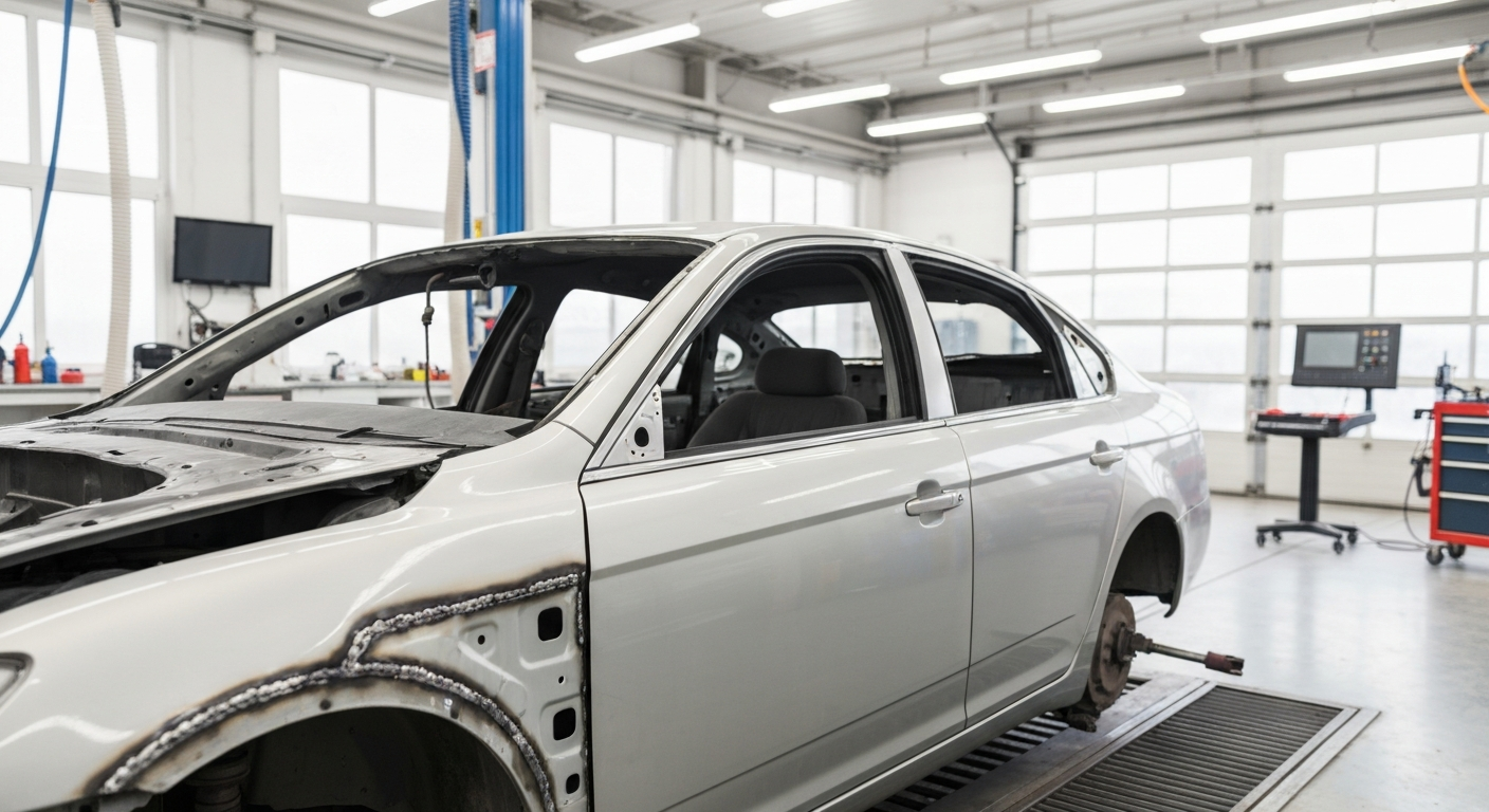 What Happens to Your Car During a Full Collision Repair (Step by Step)