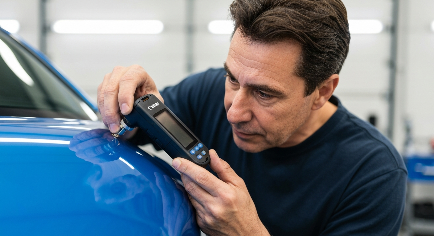 How We Match Your Car's Exact Paint Color After a Repair