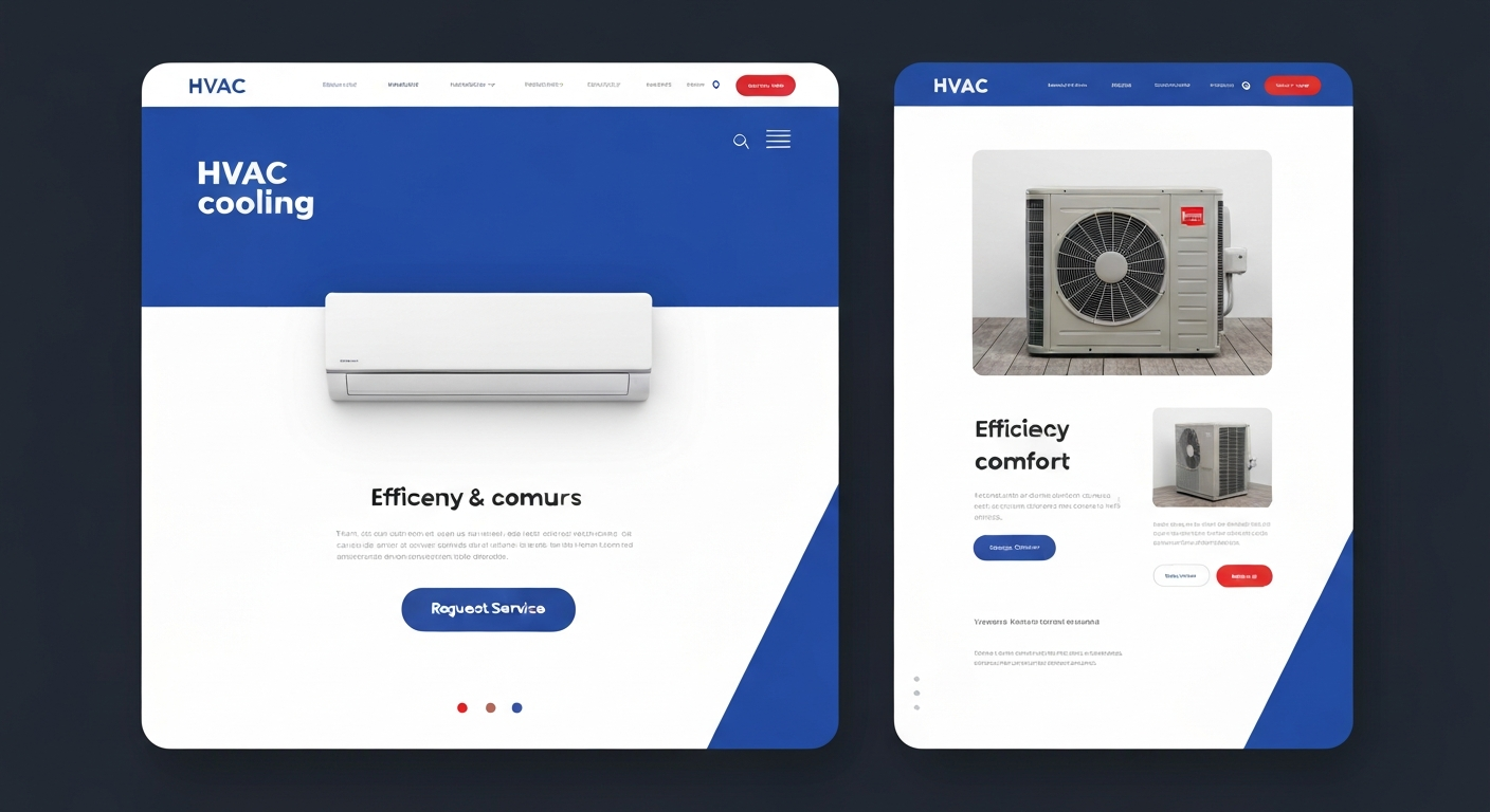 HVAC Heating & Cooling Website Design