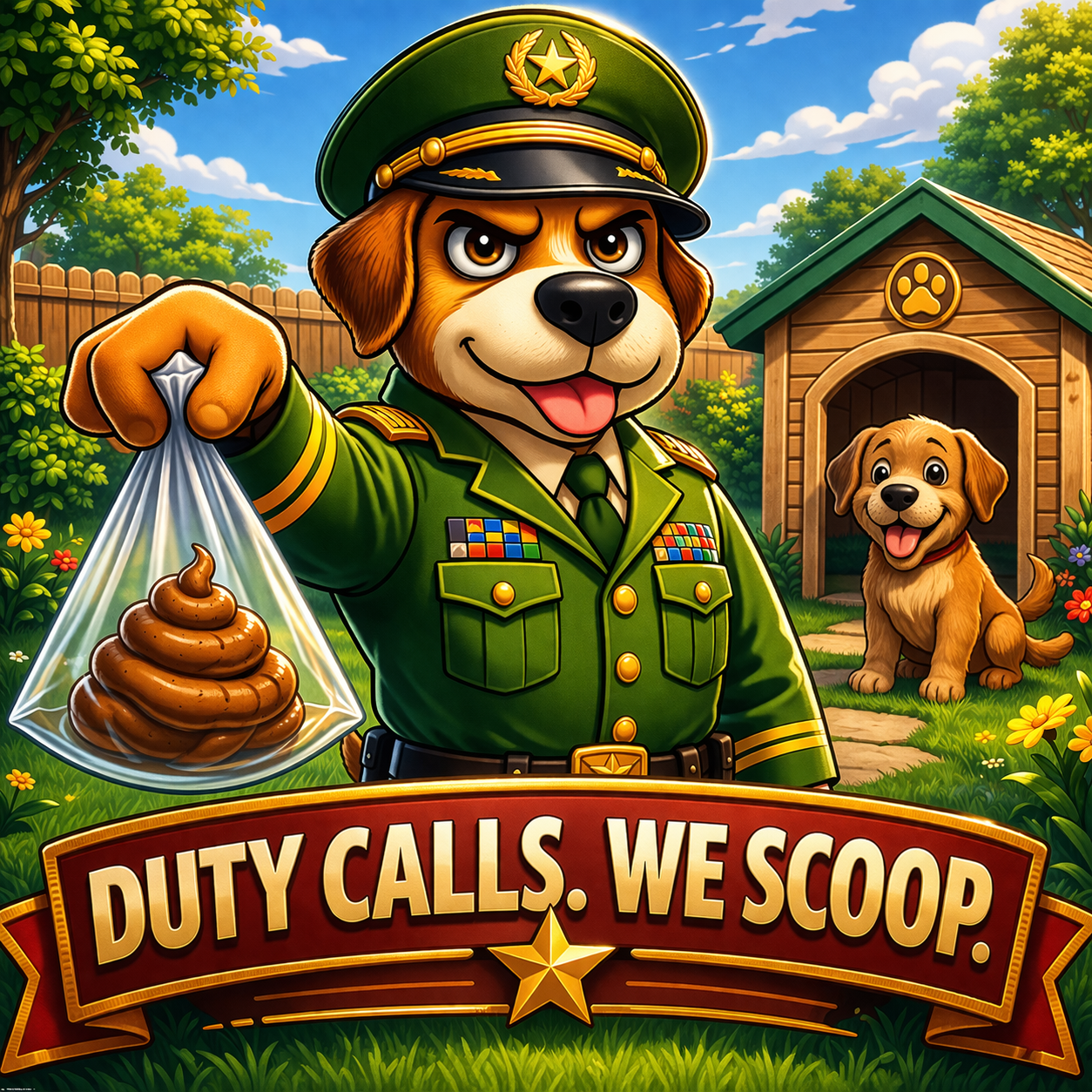 Code Brown Command Dog