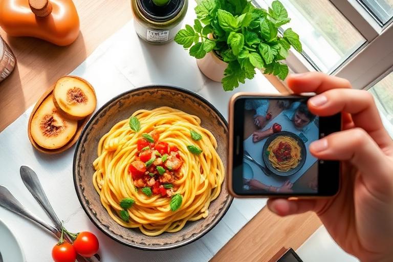 Foto piatti: 5 regole d'oro per lo smartphone