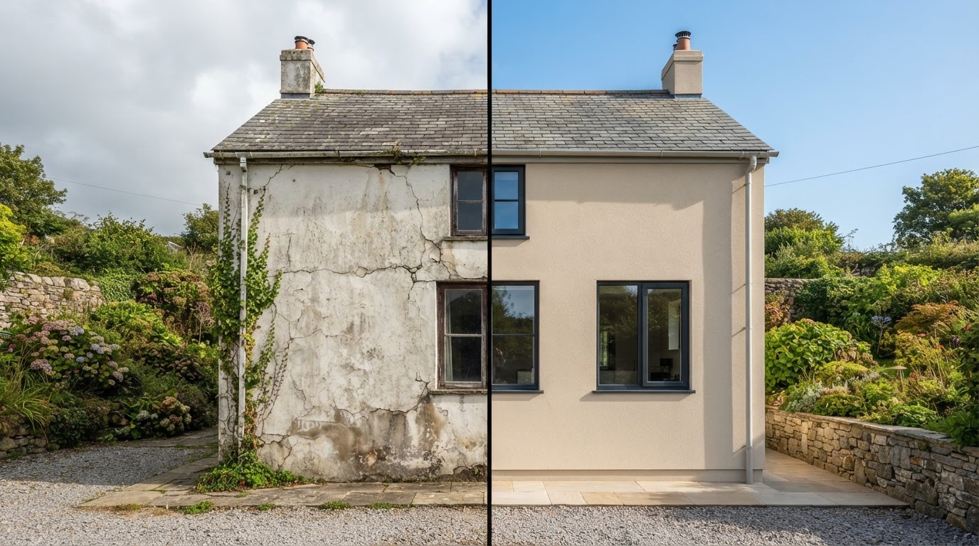 What Colours Are Available for Cork Rendering?