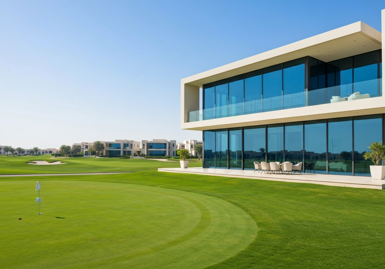 Ultra-Luxury Mansion with Golf Course Views