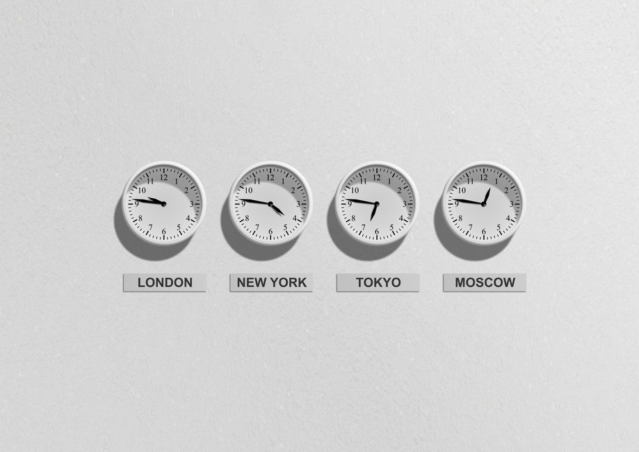 world clock display