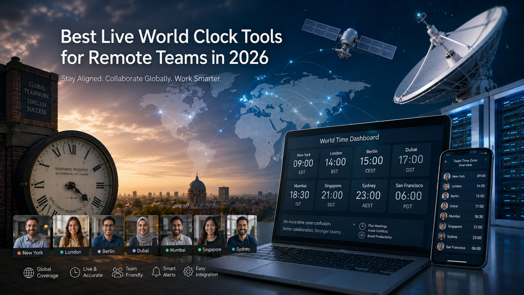 Best Live World Clock Tools for Remote Teams in 2026
