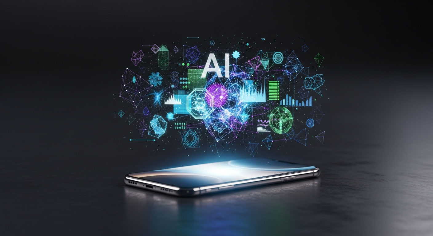 AI Phone Assistant Visualization