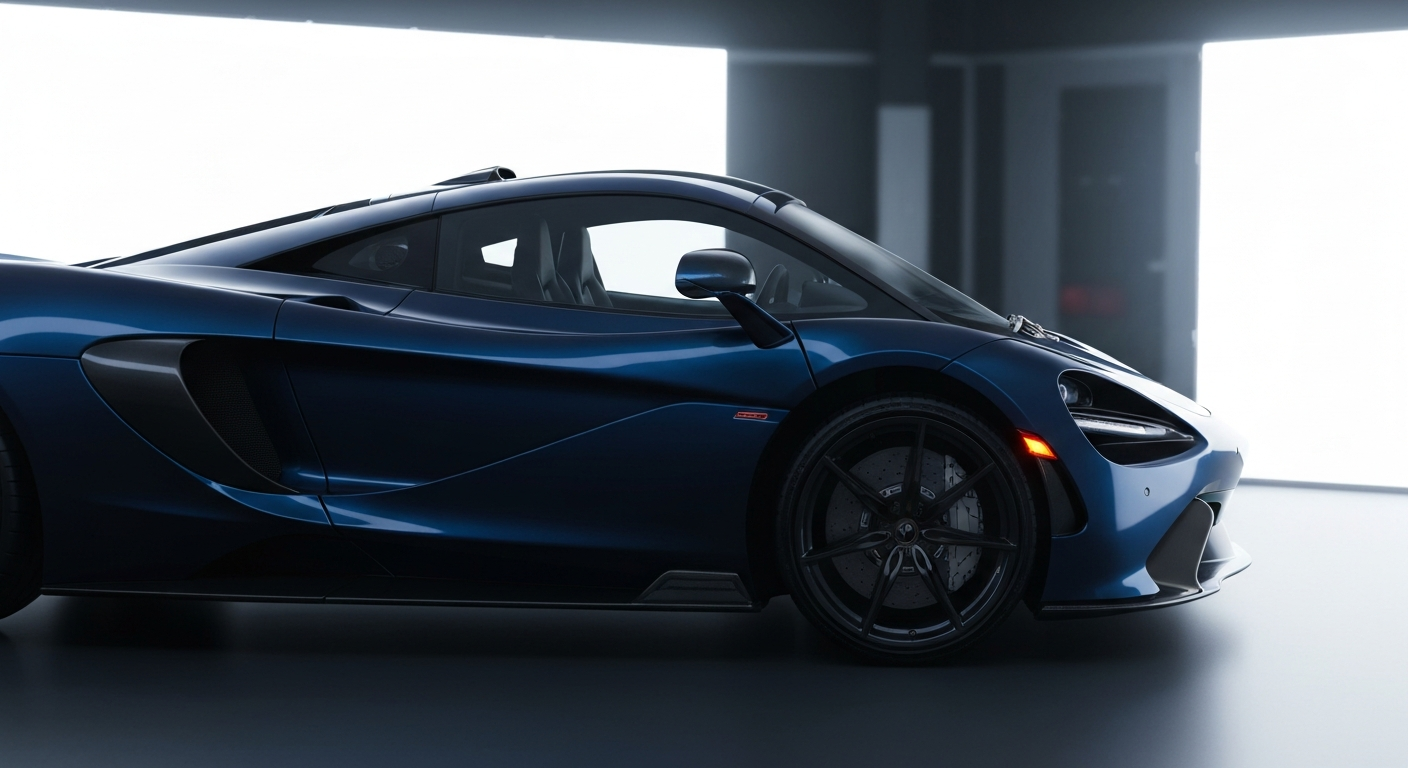 Ceramic Coated Sports Car