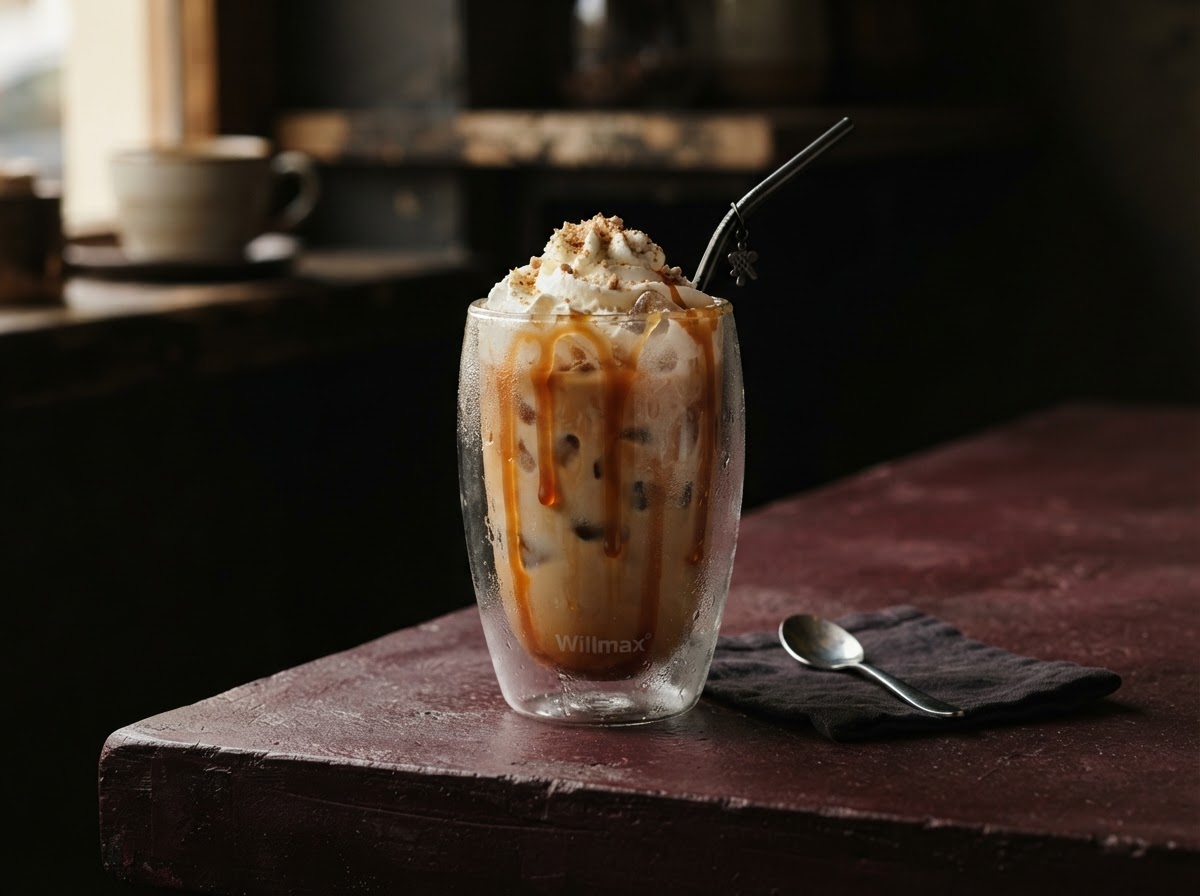 Iced Toffee Nut Latte