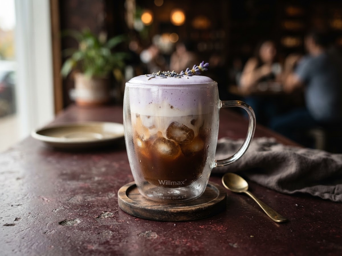 Iced Lavender Cold Foam Latte