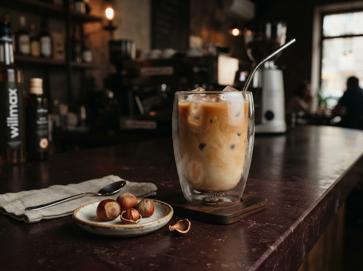 Iced Hazelnut Latte