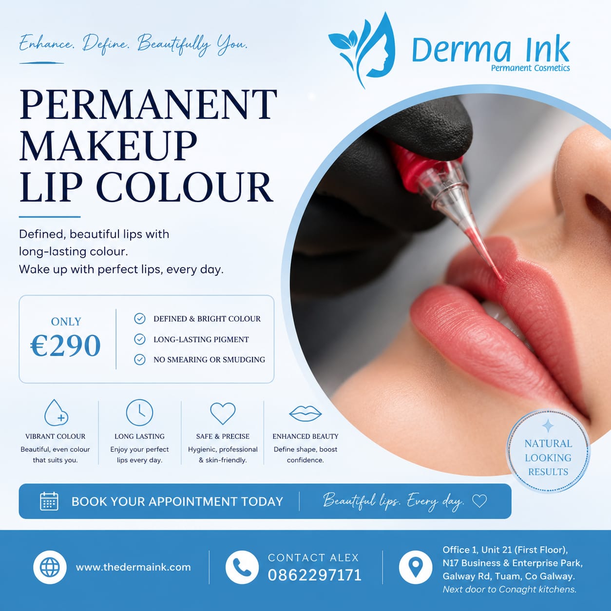 Permanent Makeup Lip Colour