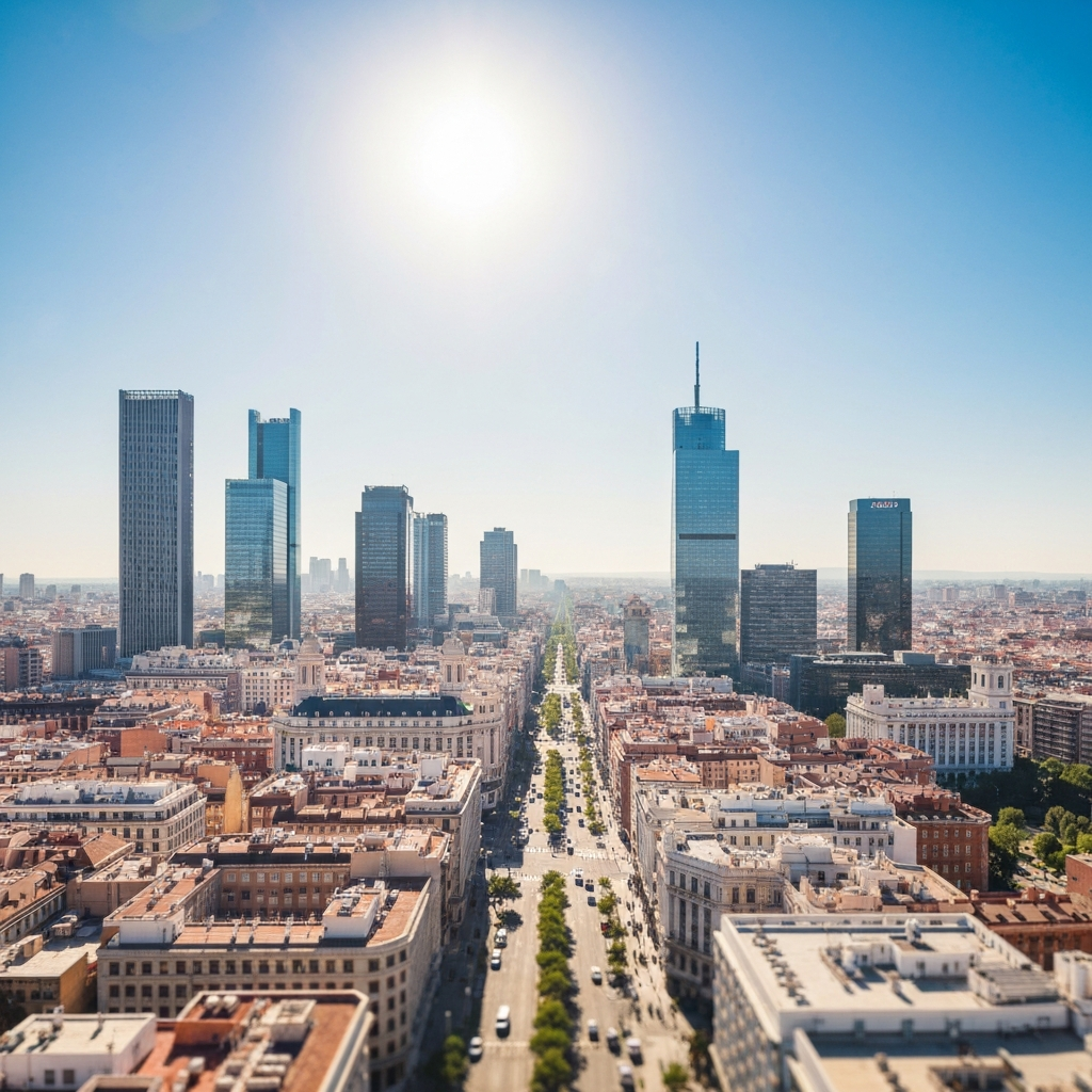 España - Madrid Skyline