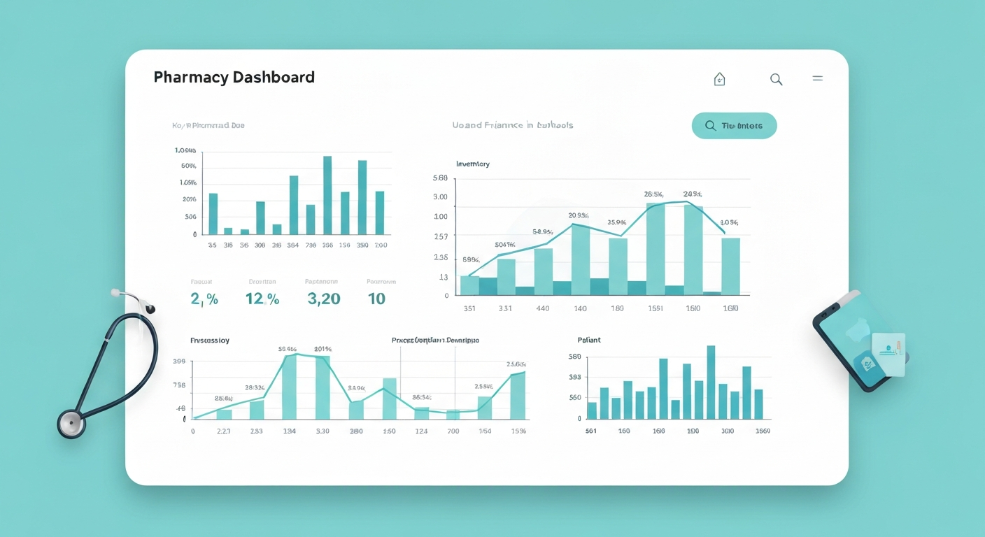 Dashboard di controllo risultati farmacia